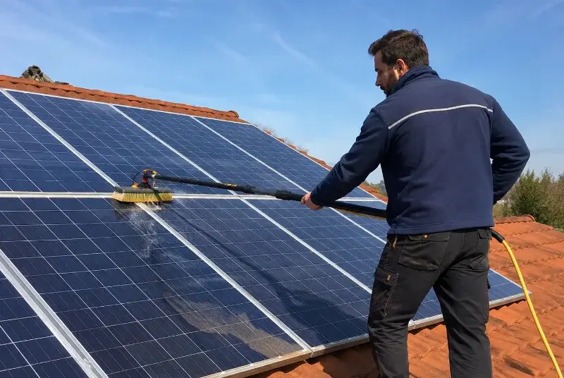 Nettoyage et entretien de panneaux solaires à Candé